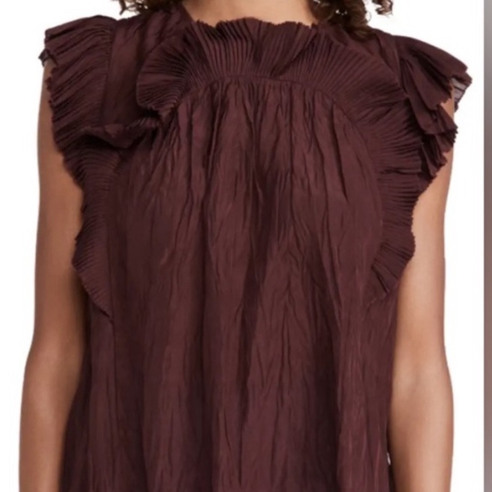 Sea New York ruffle blouse size small